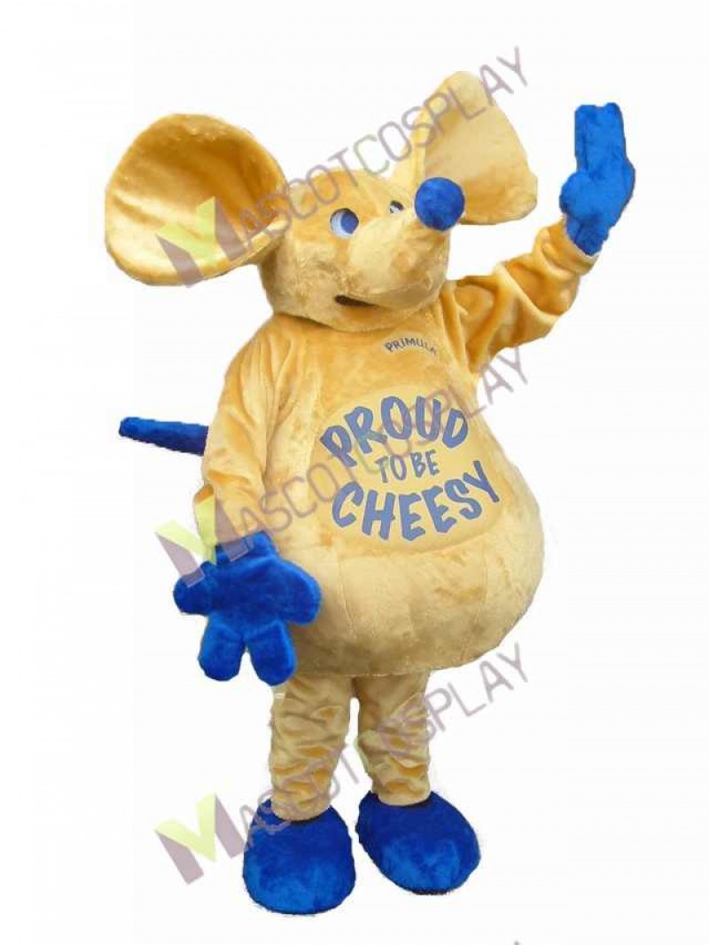 High Quality Adult Cute Mouse with Big Belly Mascot Costume