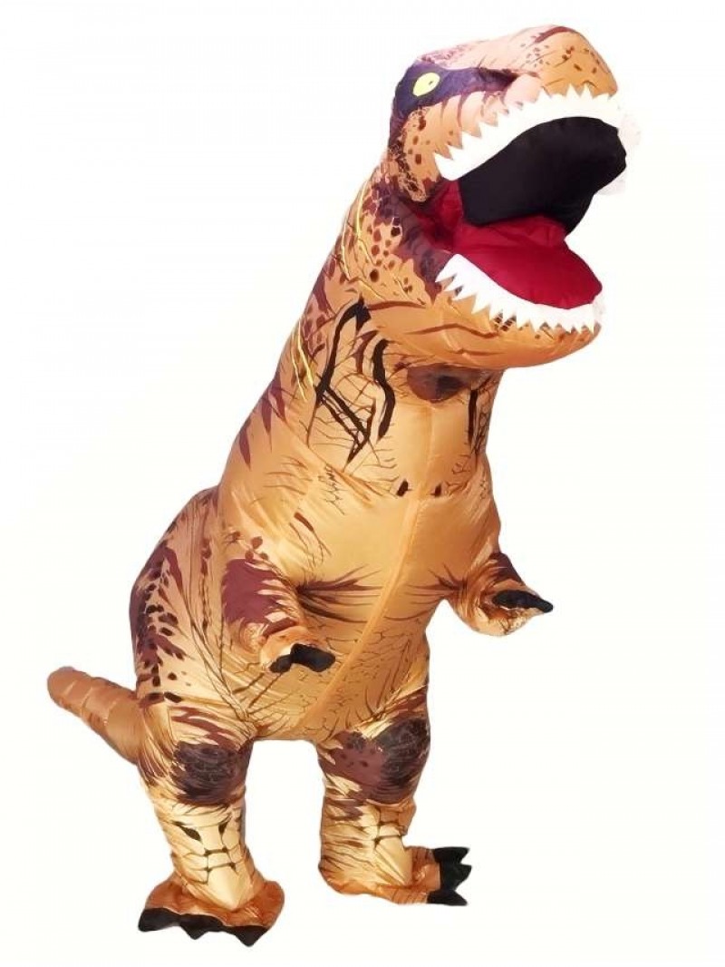 Adult/Kids Inflatable T-Rex Tyrannosaurus Costume Dinosaur Halloween ...