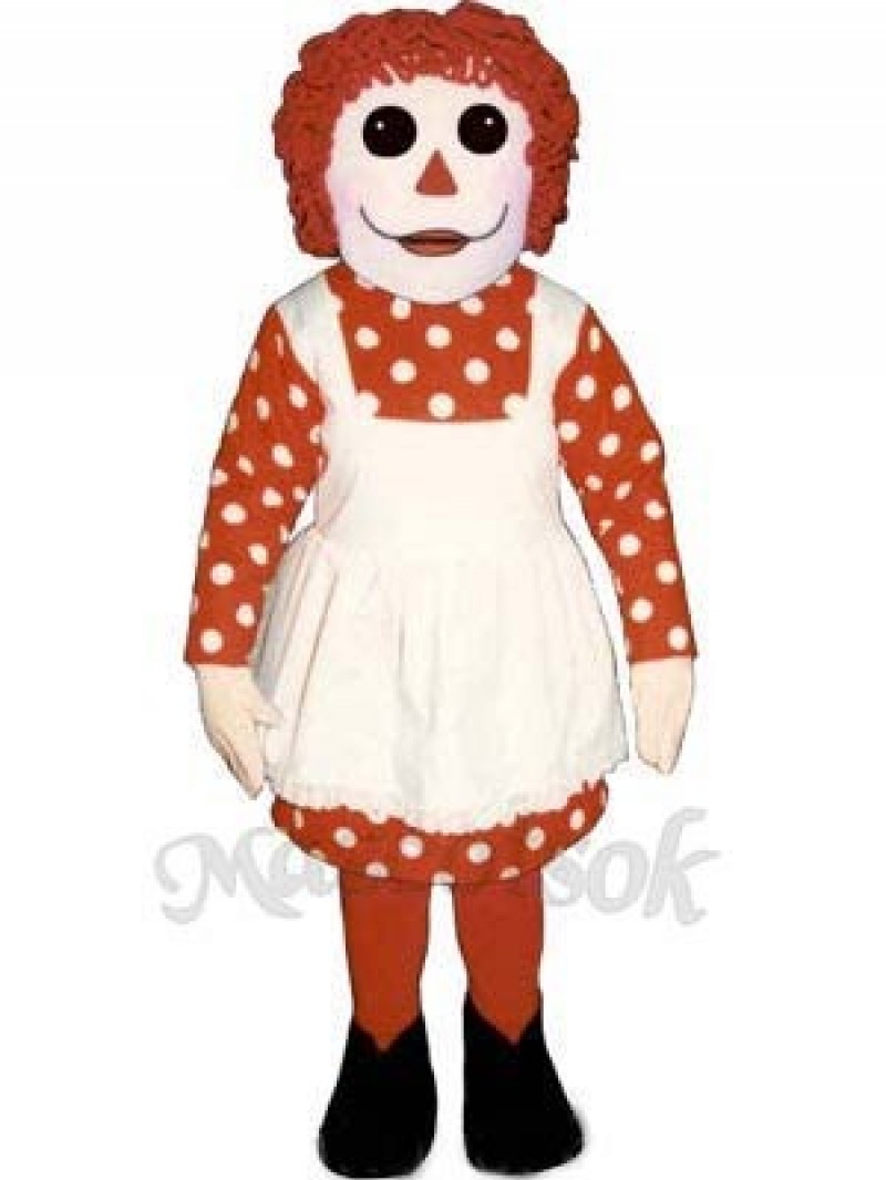 Girl Rag Doll Mascot Costume