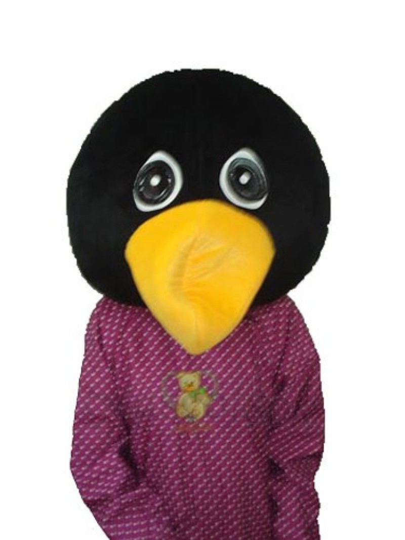 Crying Penguin Head Mascot Adult Costume