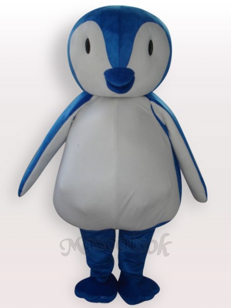 Penguin Short Plush Adult Mascot Costume