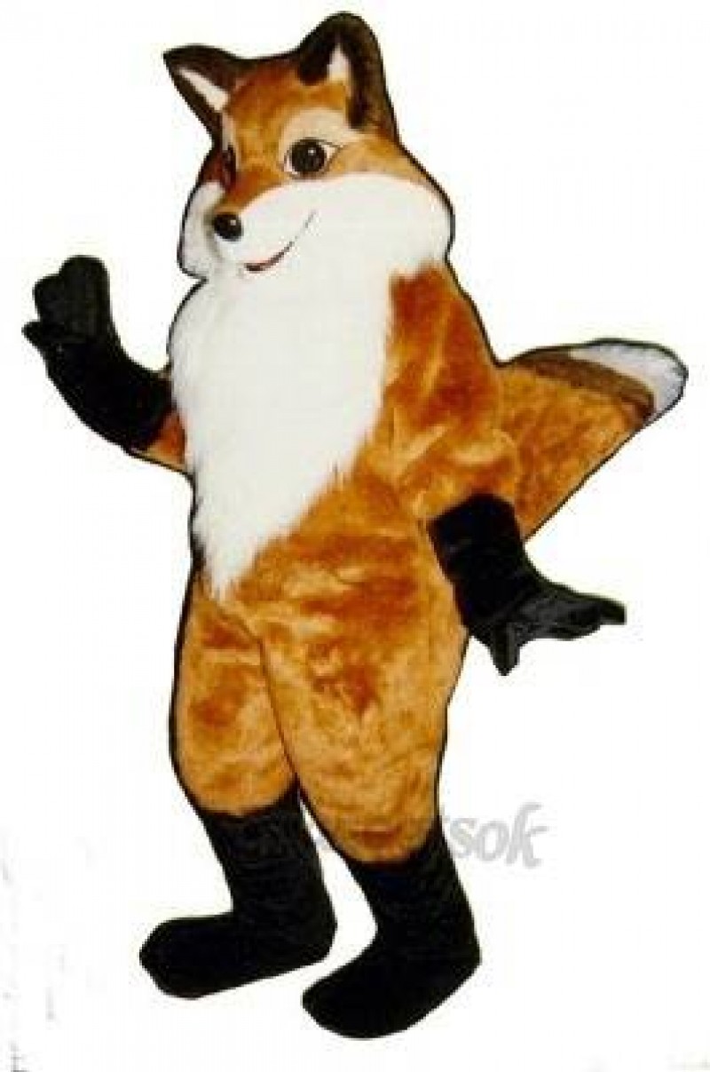 Cute Fancy Fox Mascot Costume