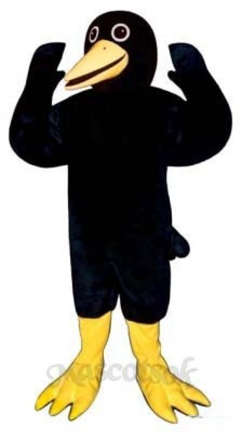 Cute Blackie Blackbird Mascot Costume