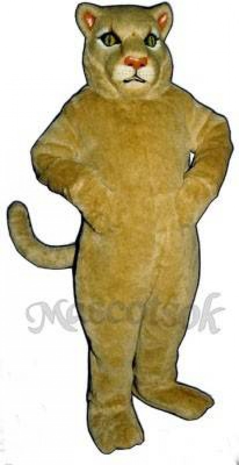 Cute Cougar Mascot Costume