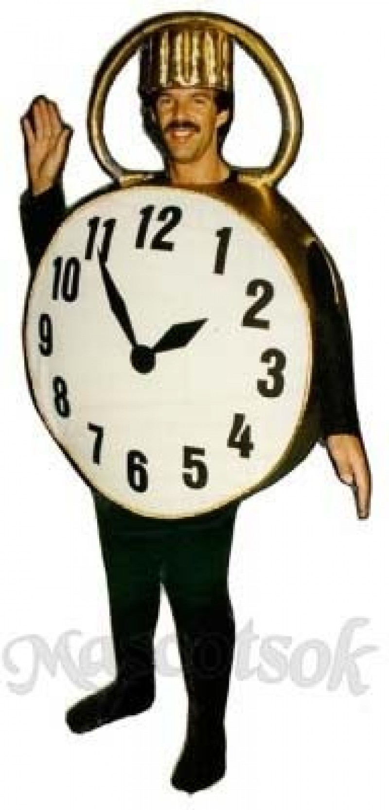 Clock Mascot Costume
