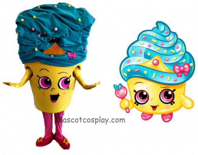 High Quality Cupcake Queen Girls Mascot Costume