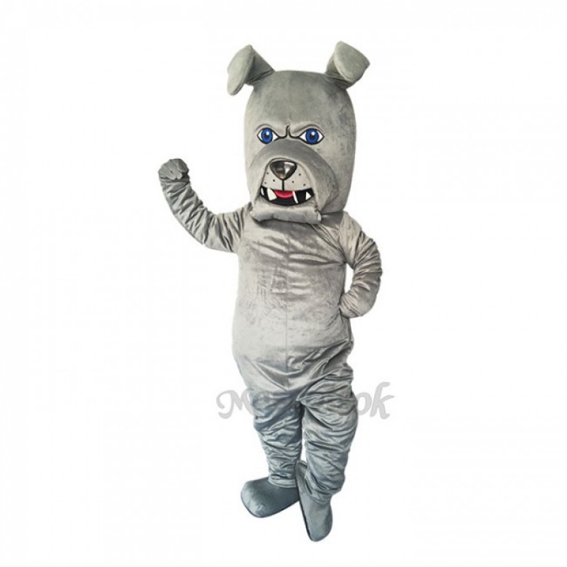 New Lovely Gray Spike Dog Mascot Costume