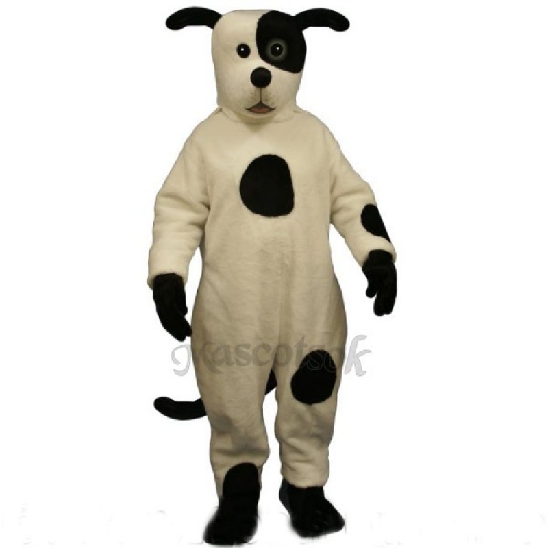 Cute Johnny Spot Dog Mascot Costume