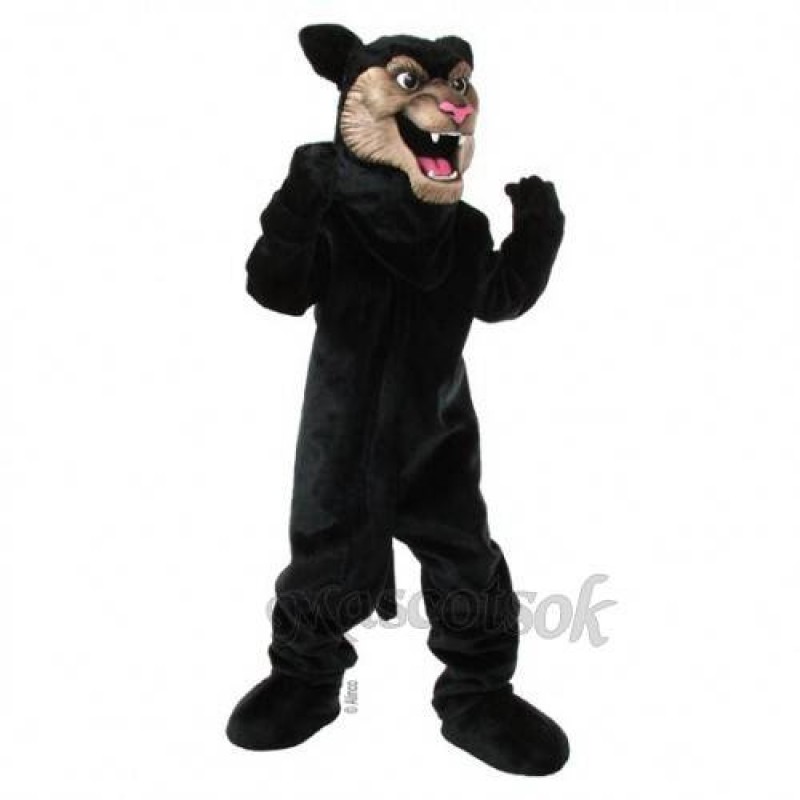 Cute Panther Mascot Costume