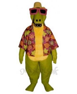 Awesome Alligator Mascot Costume