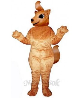 Girly Squirrel Mascot Costume