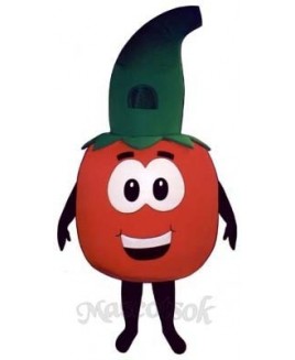 Tomato with Stem Mascot Costume