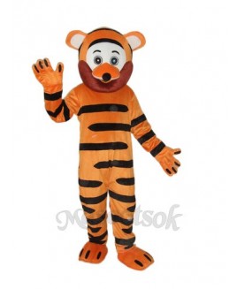 Old Version Tiger Mascot Adult Costume