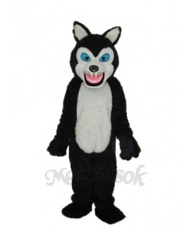Thin Teeth Wolf Macot Costume