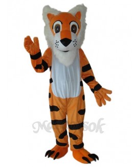 Long Beard Tiger  Mascot Adult Costume