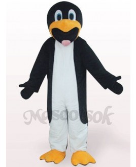 Black And White Slim Penguin Plush Mascot Costume