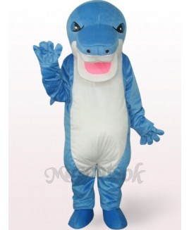 Blue Shark Plush Mascot Costume
