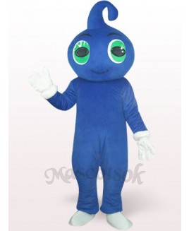 Cute Blue Baby Plush Mascot Costume