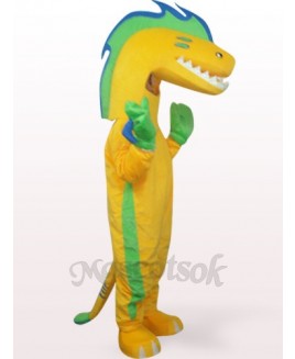 Eel In Yellow Clothes Plush Mascot Costume