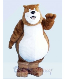 Brown Charmin Bear Mascot Adult Costume
