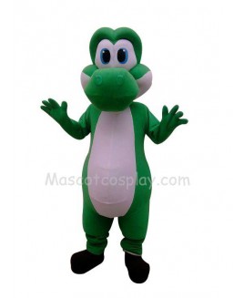 Green Dragon Costume Character Mascot Fancy Dress Outfit