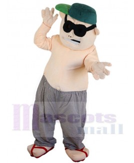 Guy Man mascot costume