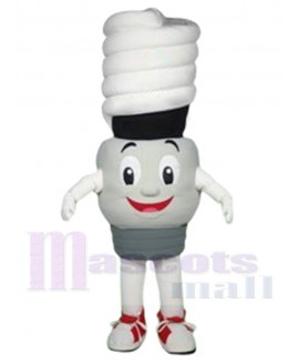 The CFL Charlie Bulb mascot costume