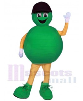 Lotto Ball mascot costume