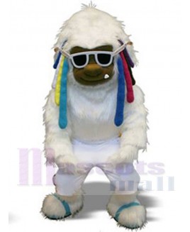 Yeti mascot costume