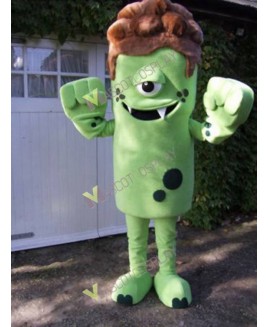 High Quality Adult Green Monster Mascot Costume