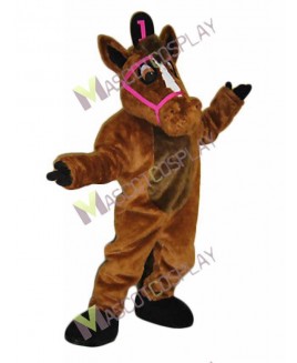 New Leisure Horse Mascot Costume