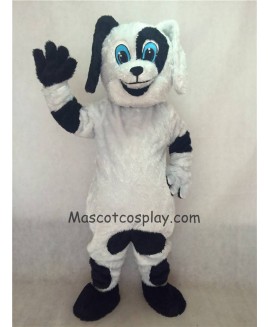 Hot Sale Adorable Realistic New Black and White Spot The Dog Mascot Costume
