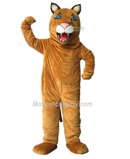 New Brown Cougar Mascot Costume