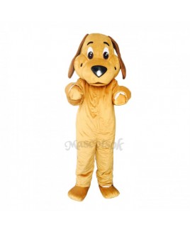 New Brown Ears Tan Dog Costume Mascot