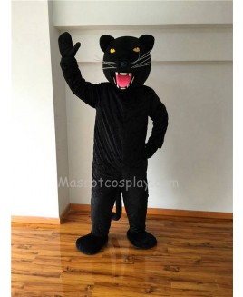 Cute New Black Panther with Yellow Eyes Mascot Costume