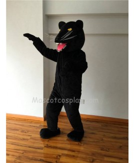 Cute New Black Panther with Yellow Eyes Mascot Costume