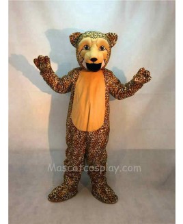 Fierce Cheetah Leopard Mascot Costume