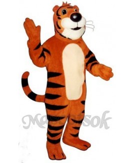 Cute Timmy Tiger Mascot Costume