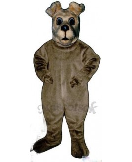 Cute Terrier Dog Mascot Costume
