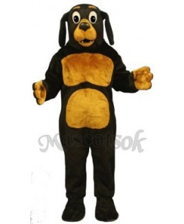 Cute Dobie Dog Mascot Costume