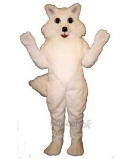 Cute Arctic Fox Mascot Costume