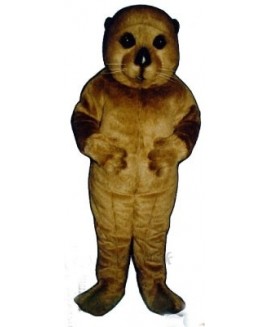 Cute Baby Otter Mascot Costume