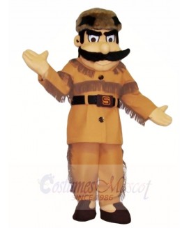 Frontiersman Hunter Mascot Costumes People 