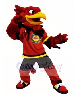 Red Gryphon Griffin Mascot Costumes 