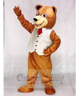 Barclay Bear Mascot Costume Animal