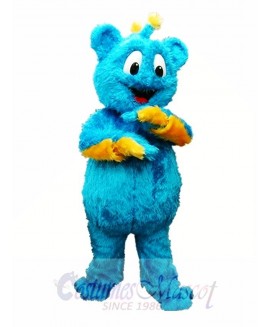 Blue Bear Mascot Costume Furry Mascot Costumes