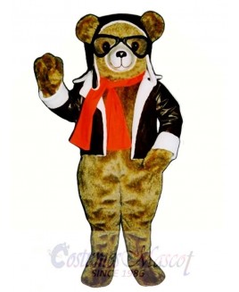 New Red Bearon Bear Mascot Costume