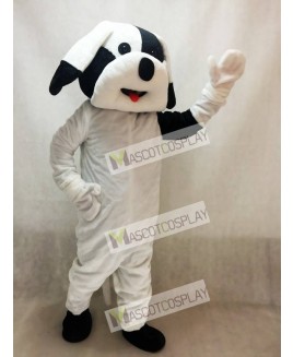 Black and White Dog Mascot Adult Costume Animal