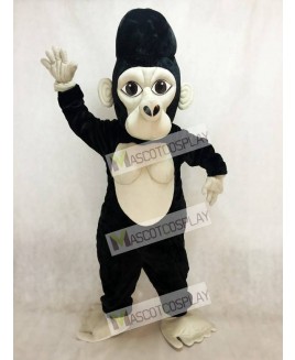 New Black Silverback Gorilla Mascot Costume