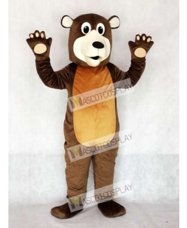 Grandpa Brown Bear Mascot Costume